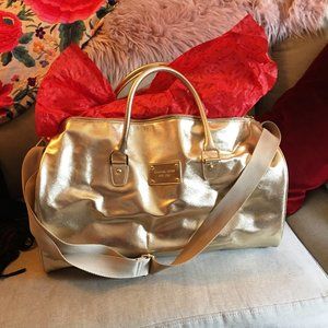Gold Michael Kors Duffel Bag NWOT